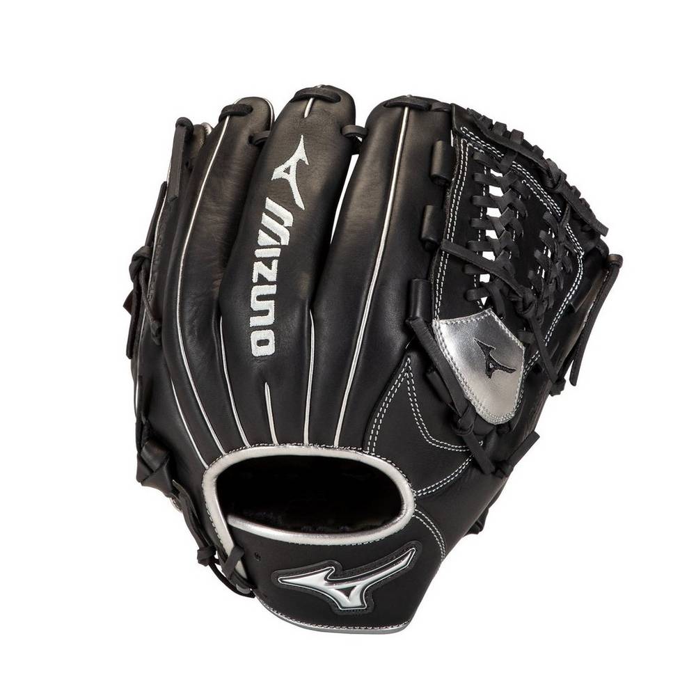 Mizuno MVP Prime SE Infield 11.75" - Bayan Eldiven - Siyah/Gümüş Türkiye (MFXJPO-291)